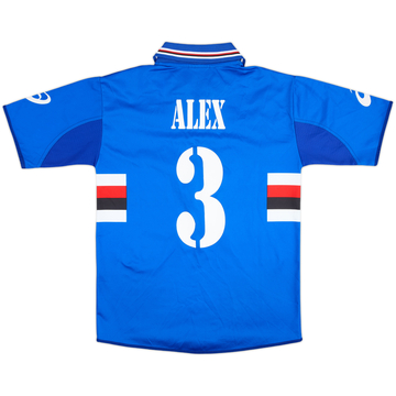 2003-04 Sampdoria Maillot Domicile Alex #3 - 8/10 - (S)