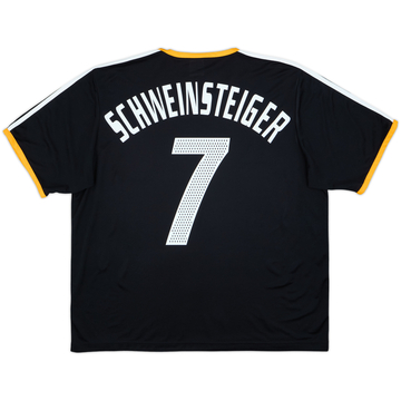 2004-06 Germany Maillot Basique Extérieur Schweinsteiger #7
