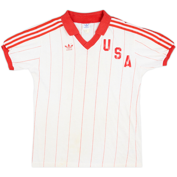 1980-82 USA Maillot Domicile Junior Version Match #3