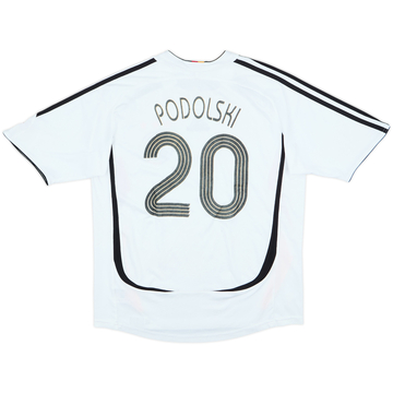 2005-07 Germany Maillot Domicile Podolski #20 - 5/10 - (L.Boys)