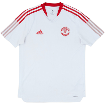 2021-22 Manchester United adidas Maillot d'entraînement - 7/10 - (M)