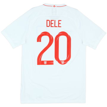 2018-19 England Maillot Domicile Dele #20 - 8/10 - (M)