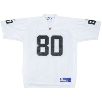 2004 Oakland Raiders Rice #80 Reebok On Field Maillot extérieur - 6/10 - (XL)