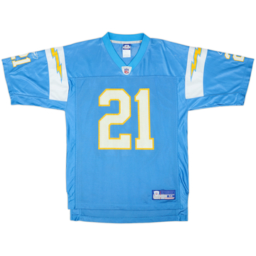 2002-04 San Diego Chargers Tomlinson #21 Maillot alternatif Reebok - 7/10 - (M)