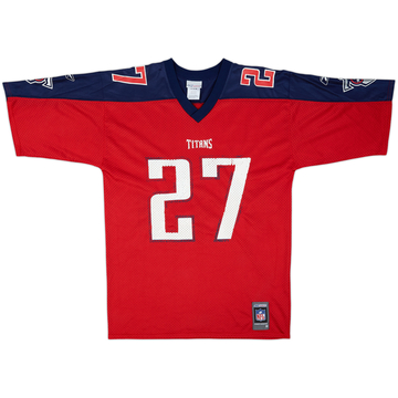 2001 Tennessee Titans George #27 Reebok Maillot alternatif - 5/10 - (M)