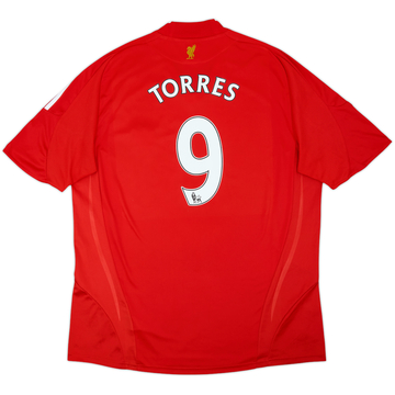 2008-10 Liverpool Maillot Domicile Torres #9 - 5/10 - (XXL)