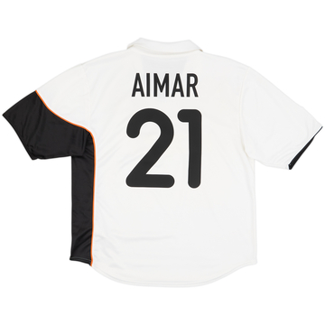 2001-02 Valencia Maillot Domicile Aimar #21 - 8/10 - (L)