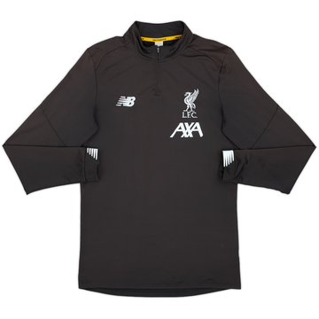 2019-20 Liverpool New Balance Haut d'entraînement 1/4 zip - 4/10 - (S)