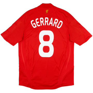 2008-10 Liverpool Maillot domicile Gerrard #8 - 6/10 - (M)