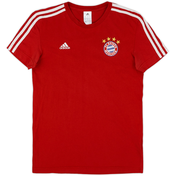 2017-18 Bayern Munich adidas T-shirt en coton - 9/10 - (S)