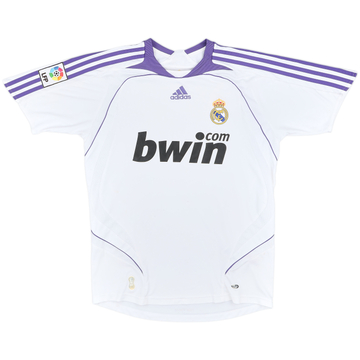 2007-08 Real Madrid Maillot domicile - 6/10 - (XS)