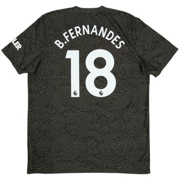 2020-21 Manchester United Maillot extérieur B.Fernandes #18 - 7/10 - (XL)
