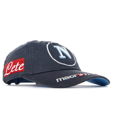 2009-10 Napoli Macron Casquette - 6/10 - (Pour adultes)