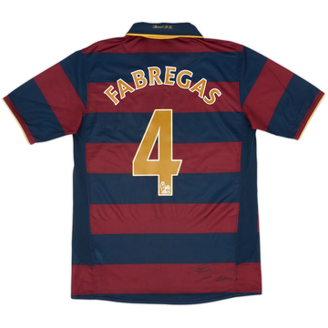 2007-08 Arsenal Maillot third Fabregas #4 - 6/10 - (XL.Boys)