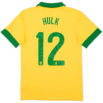 2013 Brazil Maillot Domicile Hulk #12 - 5/10 - (S)