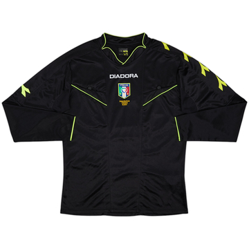 2000s Italy Diadora Maillot Arbitre Manches Longues - 8/10 - (M)