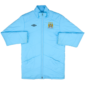 2012-13 Manchester City Umbro Manteau de banc matelassé - 9/10 - (M)