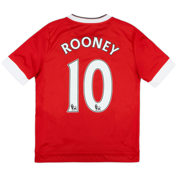 2015-16 Manchester United Maillot domicile Rooney #10 - 8/10 - (L.Boys)