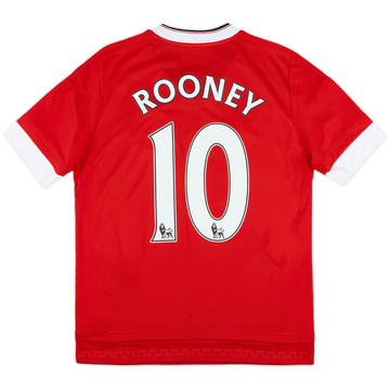 2015-16 Manchester United Maillot domicile Rooney #10 - 8/10 - (L.Boys)