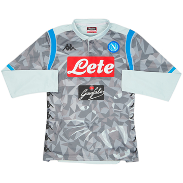 2018-19 Napoli Maillot third authentique L/S - 6/10 - (L)