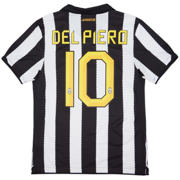 2010-11 Juventus Maillot domicile Del Piero #10 - 6/10 - (S)