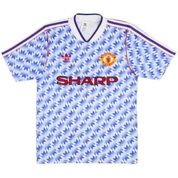 1990-92 Manchester United Maillot Extérieur - 8/10 - (S)