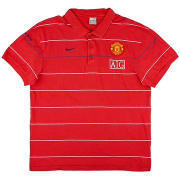 2008-09 Manchester United Nike Polo - 6/10 - (XXL)