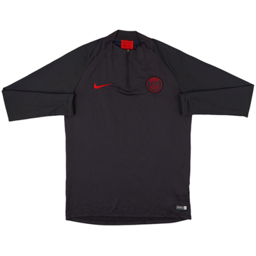 2019-20 Paris Saint-Germain Nike Haut d'entraînement 1/4 Zip - 6/10 - (M)