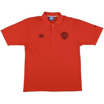 1994-96 Manchester United Umbro Polo - 5/10 - (L)