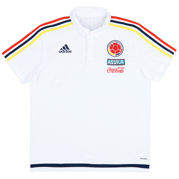 2014-15 Colombia adidas Polo Édition joueur signé - 7/10 - (L)