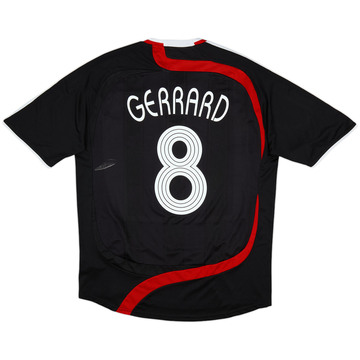 2007-08 Liverpool Maillot Third Gerrard #8 - 5/10 - (M)
