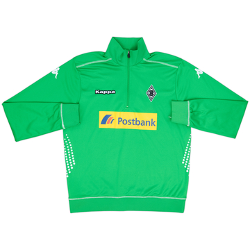 2013-14 Borussia Monchengladbach Kappa Haut d'entraînement 1/2 zip - 8/10 - (L)