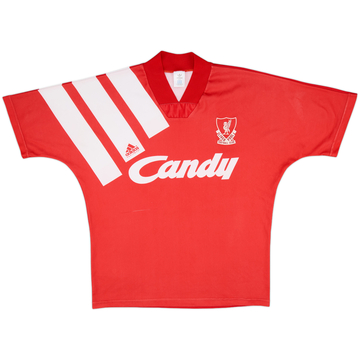 1991-92 Liverpool Maillot domicile - 8/10 - (M/L)