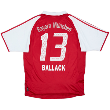 2003-04 Bayern Munich Maillot Domicile Ballack #13 - 6/10 - (L)