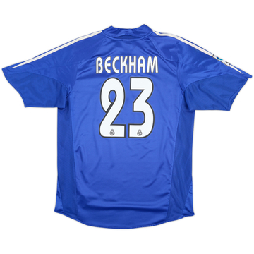 2004-05 Real Madrid Maillot Third Beckham #23 - 7/10 - (M)