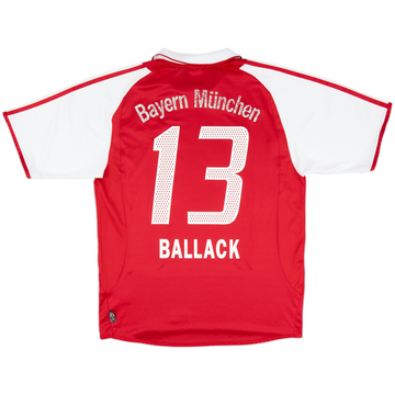 2003-04 Bayern Munich Maillot Domicile Ballack #13 - 5/10 - (M)