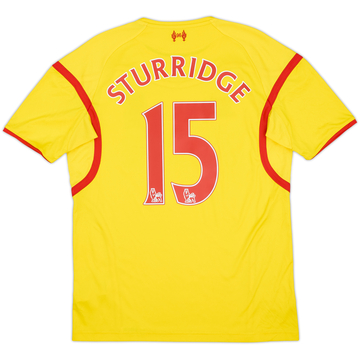 2014-15 Liverpool Maillot extérieur Sturridge #15 - 9/10 - (S)