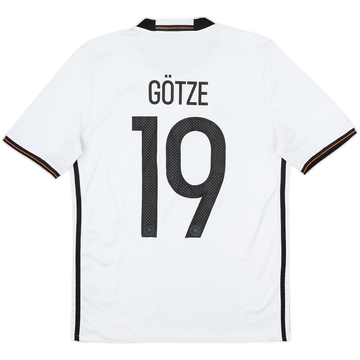 Maillot domicile Allemagne 2015-16 Gotze #19 - 8/10 - (XL.Boys)