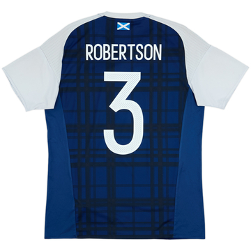 2016-17 Scotland Maillot Domicile Robertson #3 - 6/10 - (M)