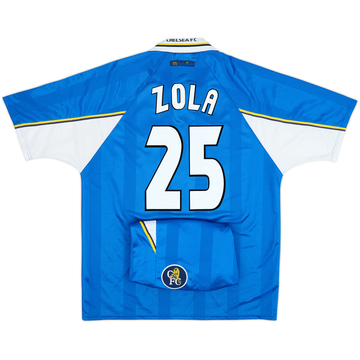 1997-99 Chelsea Maillot et short Zola #25 - 8/10 - (XL)
