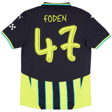 2023-24 Manchester City Maillot extérieur version joueur Foden #47