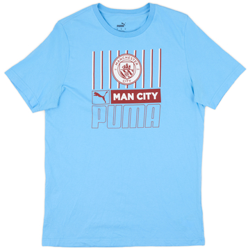 2022-23 Manchester City Puma T-shirt en coton - 9/10 - (M)