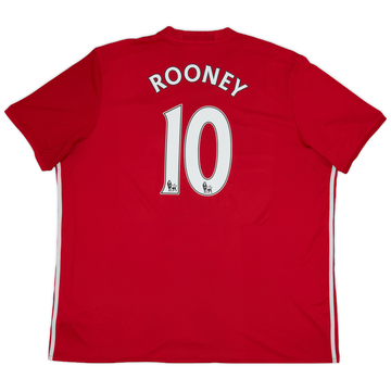 2016-17 Manchester United Maillot domicile Rooney #10 - 9/10 - (3XL)