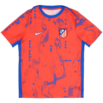 2024-25 Atletico Madrid Nike Maillot de pré-match (S.Kids)