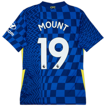 2021-22 Chelsea Maillot Domicile Mount #19 - 10/10 - (S)