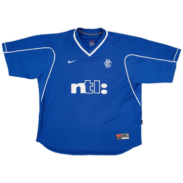 1999-01 Rangers Maillot Domicile - 8/10 - (XXL)
