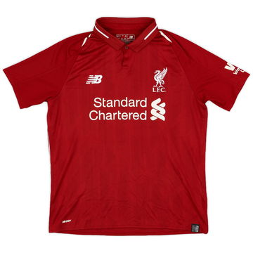 2018-19 Liverpool Maillot Domicile - 8/10 - (XL.Boys)