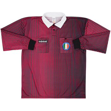 Années 90 Italie FIGC Diadora Maillot d'arbitre ML - 9/10 - (XL)