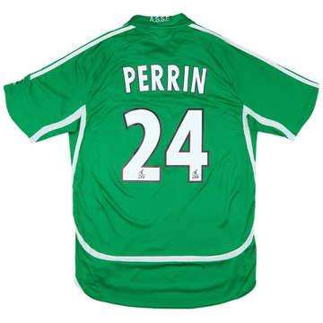 2006-07 Saint Etienne Maillot Domicile Perrin #24 - 6/10 - (S)
