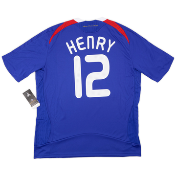 2007-08 France Maillot domicile Henry #12 (L)